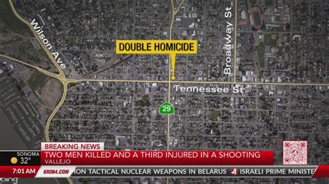 2 men shot to death on Tennessee Street in Vallejo